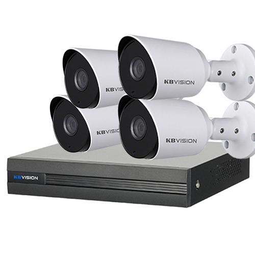 Tron Bo 4 Camera Full Hd Kbvision Kb2011c4 Dvr7104ds6